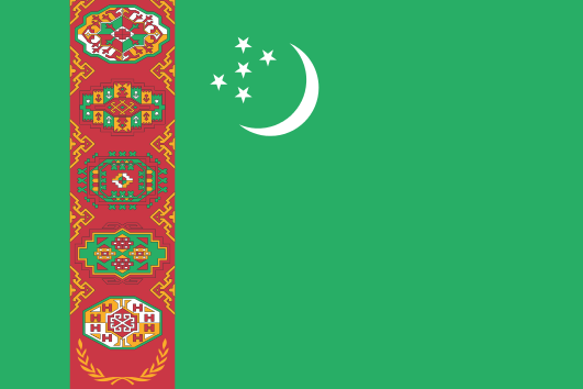 Файл:Flag of Turkmenistan.svg