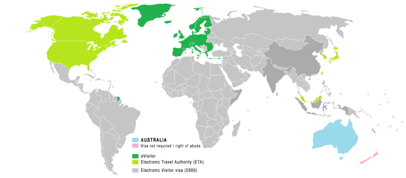Файл:Visa policy of Australia.png